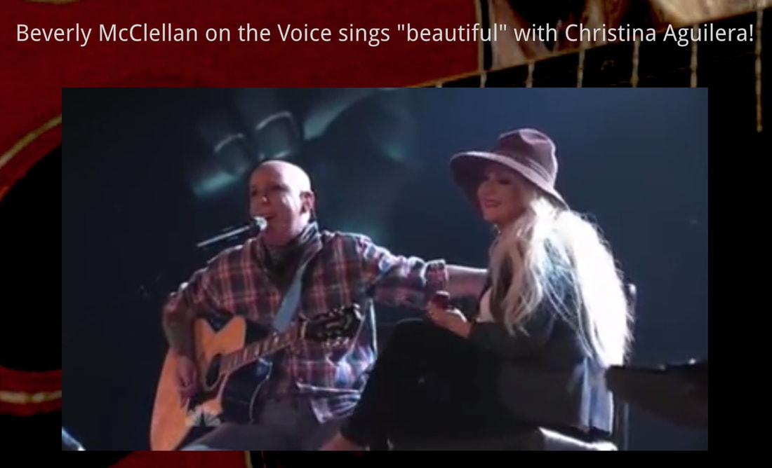 Bev and Christina sing Beautiful